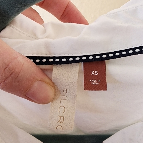 Anthropologie Pilcro Oxford Tunic Buttondown Shirt XS - Picture 4 of 5